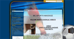 Desktop Screenshot of mcsportsmassage.co.uk